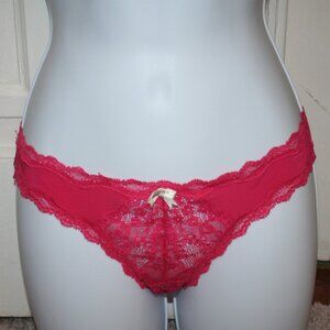 Victorias Secret Lacey Cheekini Bikini Small